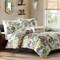 Multi Color Paisley Comforter Set King Size with Pillow Shams